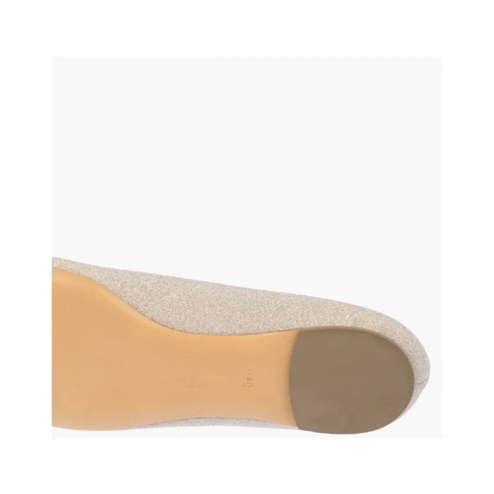 Ballerina Sko^Ferragamo Klassiske Slip-On Ballerina Sko Grå