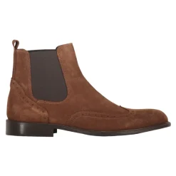 Chelsea Boots^Bruno Magli Klassiske Suede Chelsea-støvler Brun
