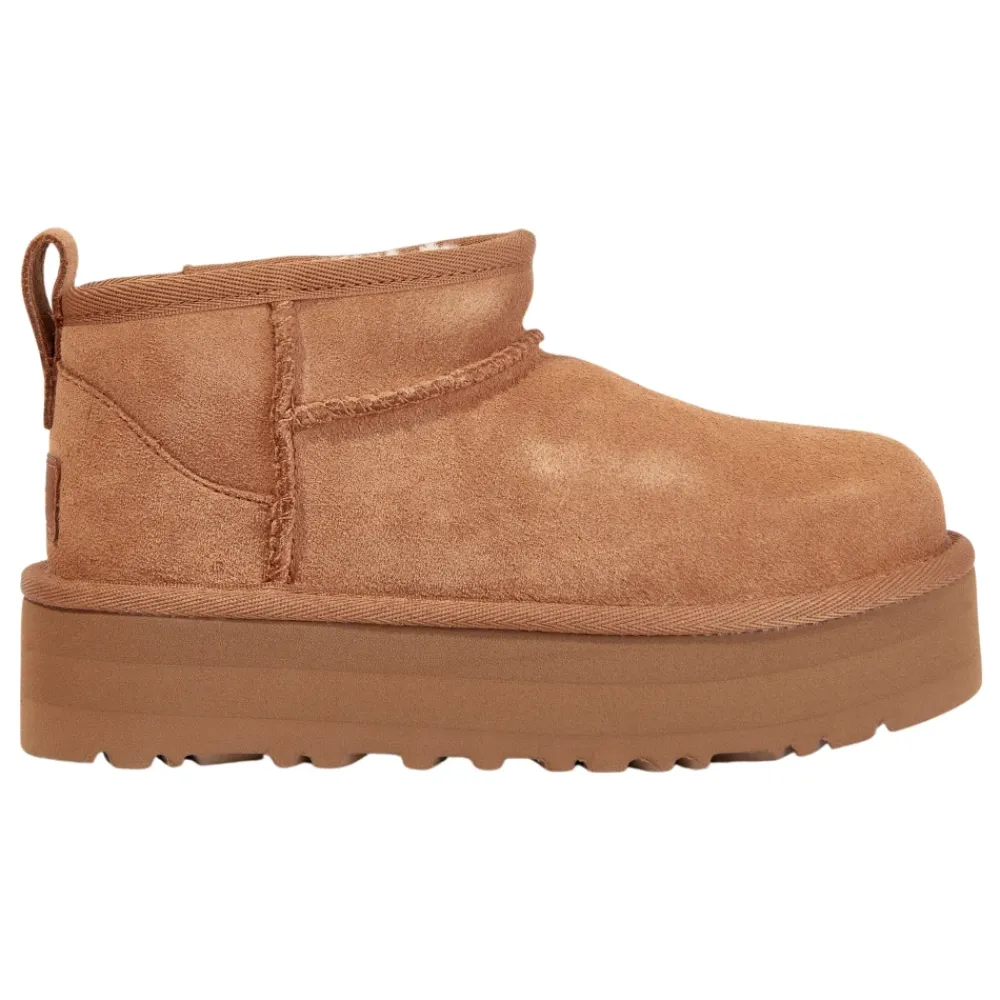 Støvler<UGG Klassiske Ultra Mini Platformstøvler i Brun