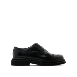 Business Sko<Dolce & Gabbana Klassiske Wingtip Brogue Sko Sort