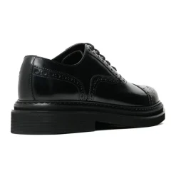 Business Sko<Dolce & Gabbana Klassiske Wingtip Brogue Sko Sort