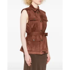 Jakker^D.Exterior Knaplukket Gilet Brun