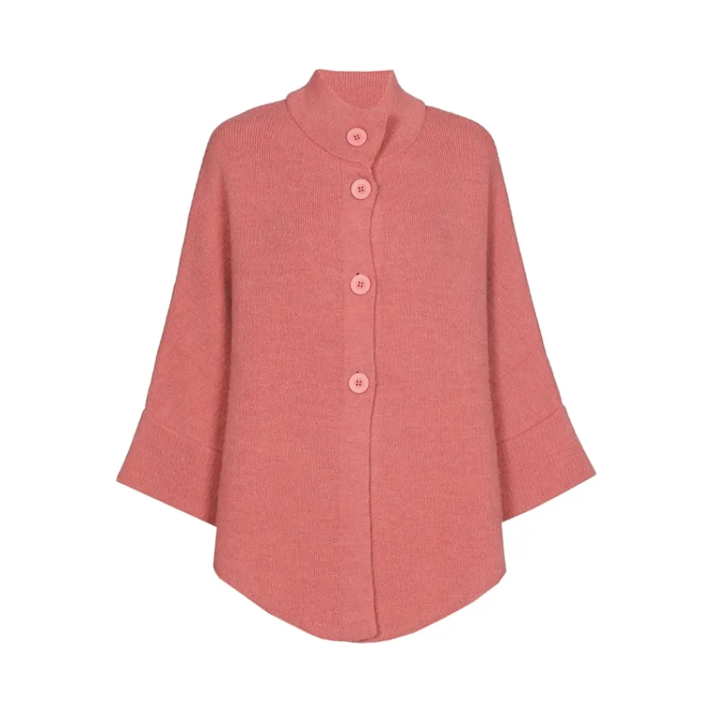 Jakker^Marie Méro Knappet Cape Pink