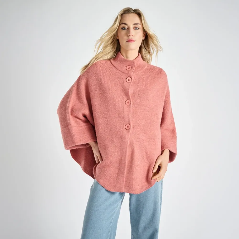 Jakker^Marie Méro Knappet Cape Pink