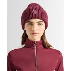 Huer & Kasketter<Fusalp Knit Beanie Rød