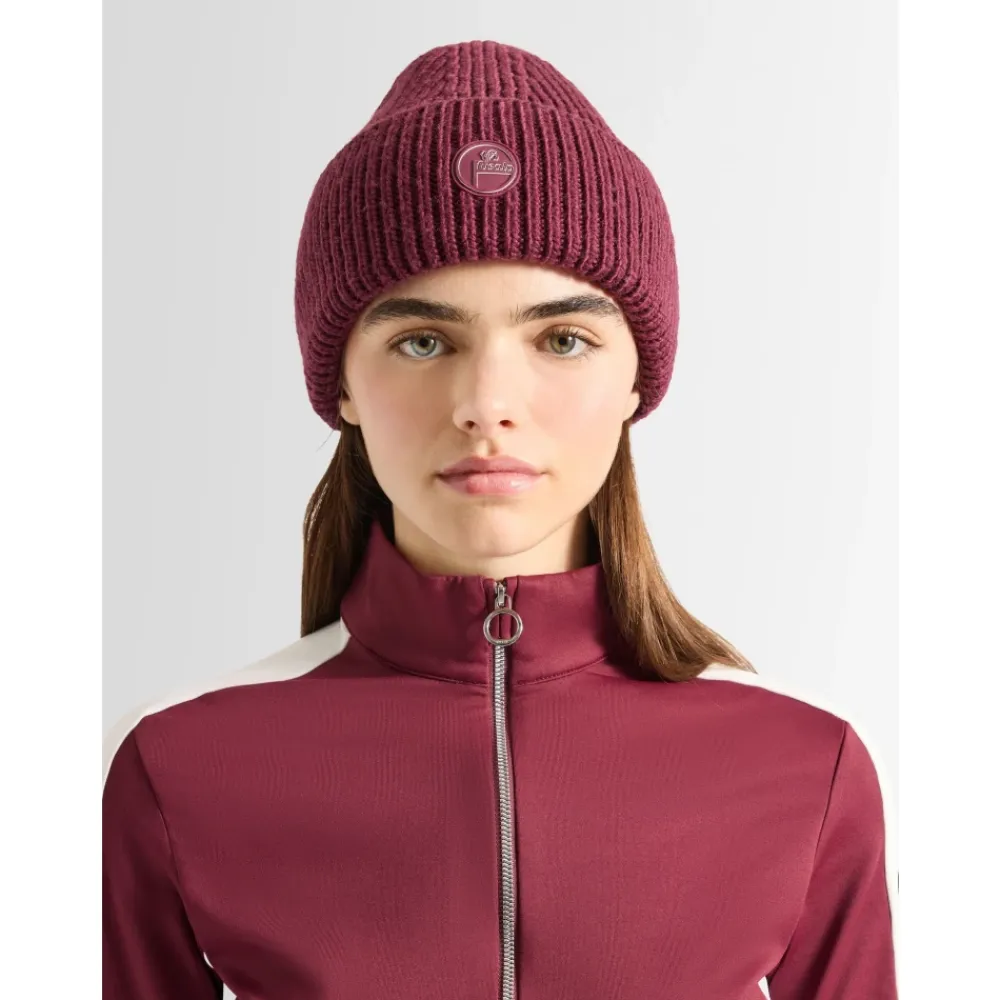 Huer & Kasketter<Fusalp Knit Beanie Rød