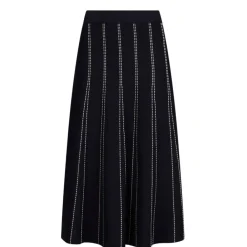 Nederdele^Liu Jo Knit Midi Skirt Blå