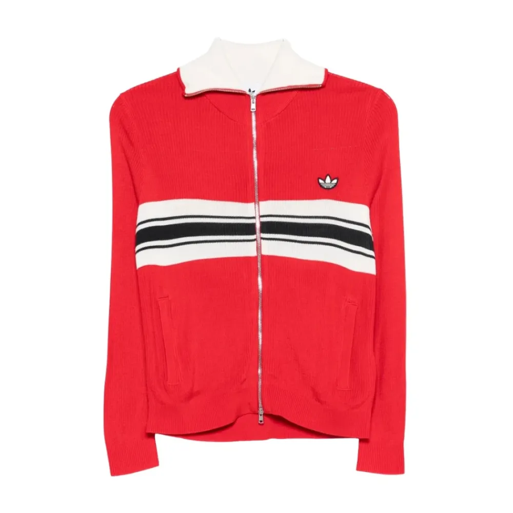Træningsjakker<Adidas Knit Track Top Rød