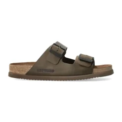 Sandaler<Mephisto Komfortabel Nerio Herresandal Grøn
