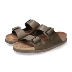 Sandaler<Mephisto Komfortabel Nerio Herresandal Grøn