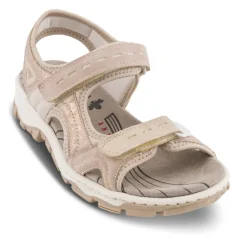 Sandaler^Rieker Komfortabel Trekkingsandal Pink