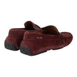 Loafers<Bally Komfortable Loafers i Ruskind Rød