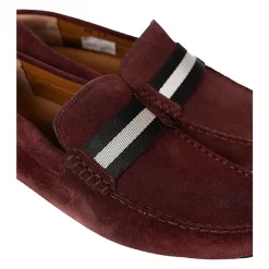 Loafers<Bally Komfortable Loafers i Ruskind Rød