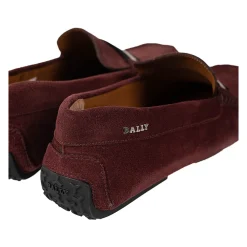 Loafers<Bally Komfortable Loafers i Ruskind Rød