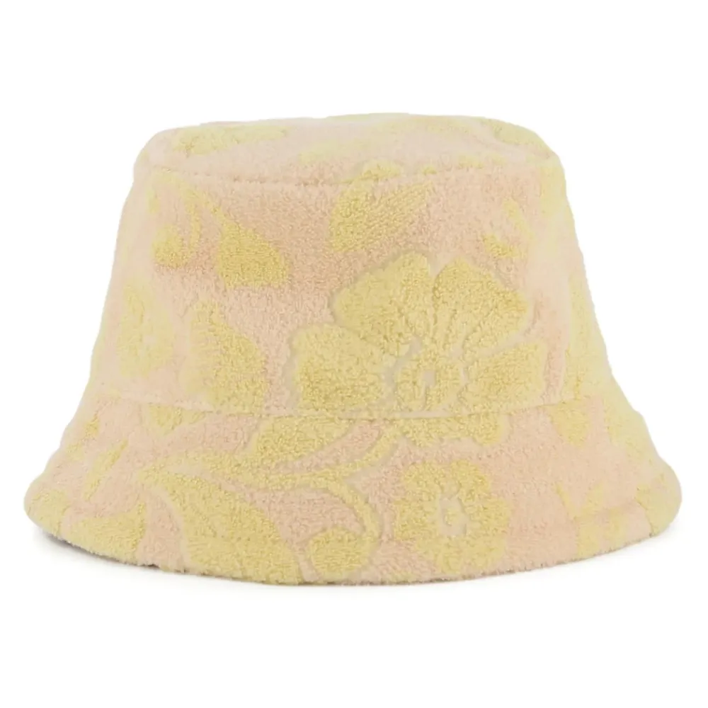 Huer & Kasketter<Chloé Kontrast Logo Broderet Hat Pink