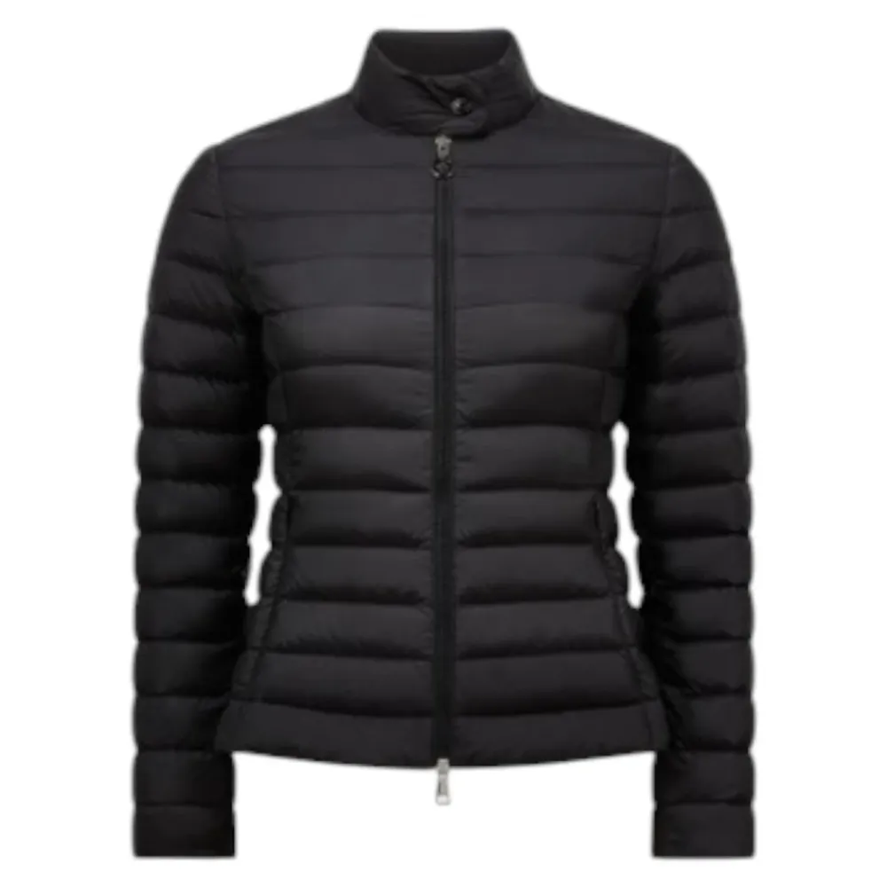 Jakker<Moncler Kort Dunjakke til Mildt Vejr Sort