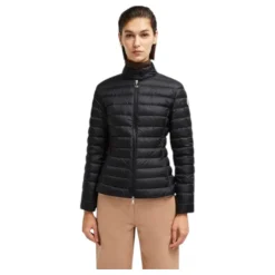 Jakker<Moncler Kort Dunjakke til Mildt Vejr Sort