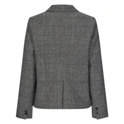 Jakker^Lollys Laundry Kort Grå Uld Blazer Sort