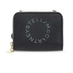 Punge & Kortholder^Stella McCartney Kortholder med logo Sort