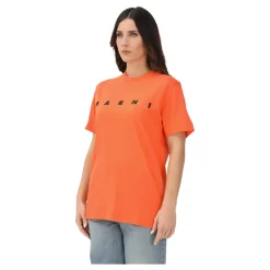 T-Shirts<Marni Kortærmet T-shirt Orange
