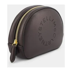 Toilettasker^Stella McCartney Kosmetiktaske med logo Brun