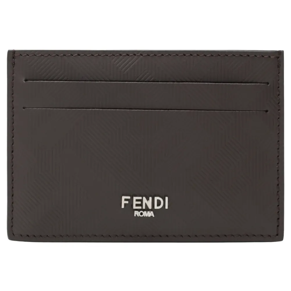 Punge & Kortholder<Fendi Kreditkortholder Punge Brun