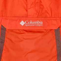 Skaljakker^Columbia Krydret Windbreaker med Justerbar Hætte Orange