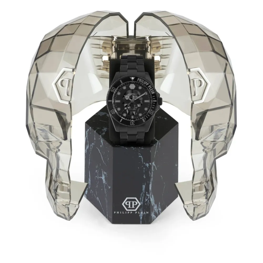 Ure^Philipp Plein $kull Diver 44mm ur Sort