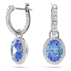 Smykker^Swarovski Kvinders Øreringe Angelic Blå Rhodineret UNA 5671817 Grå