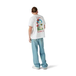 T-Shirts^Casablanca LA Days T-Shirt Hvid