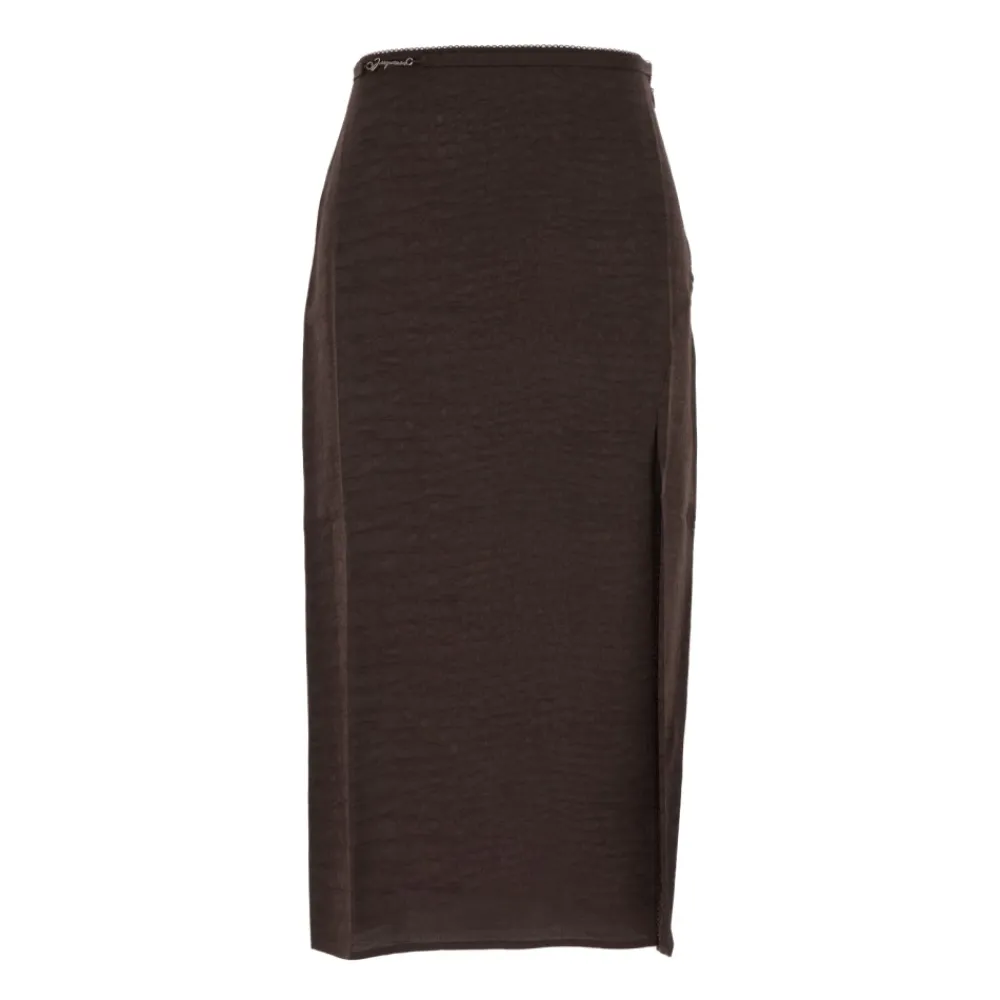 Nederdele<Jacquemus La Jupe Notte Brun
