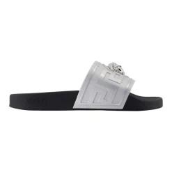 Sandaler^Versace La Medusa Sliders Grå