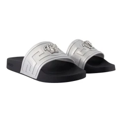 Sandaler^Versace La Medusa Sliders Grå