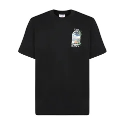 T-Shirts<Casablanca LA Nights T-Shirt Sort