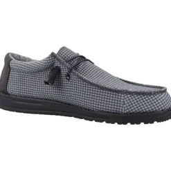 Business Sko<Hey Dude Laced Shoes Grå