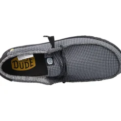 Business Sko<Hey Dude Laced Shoes Grå
