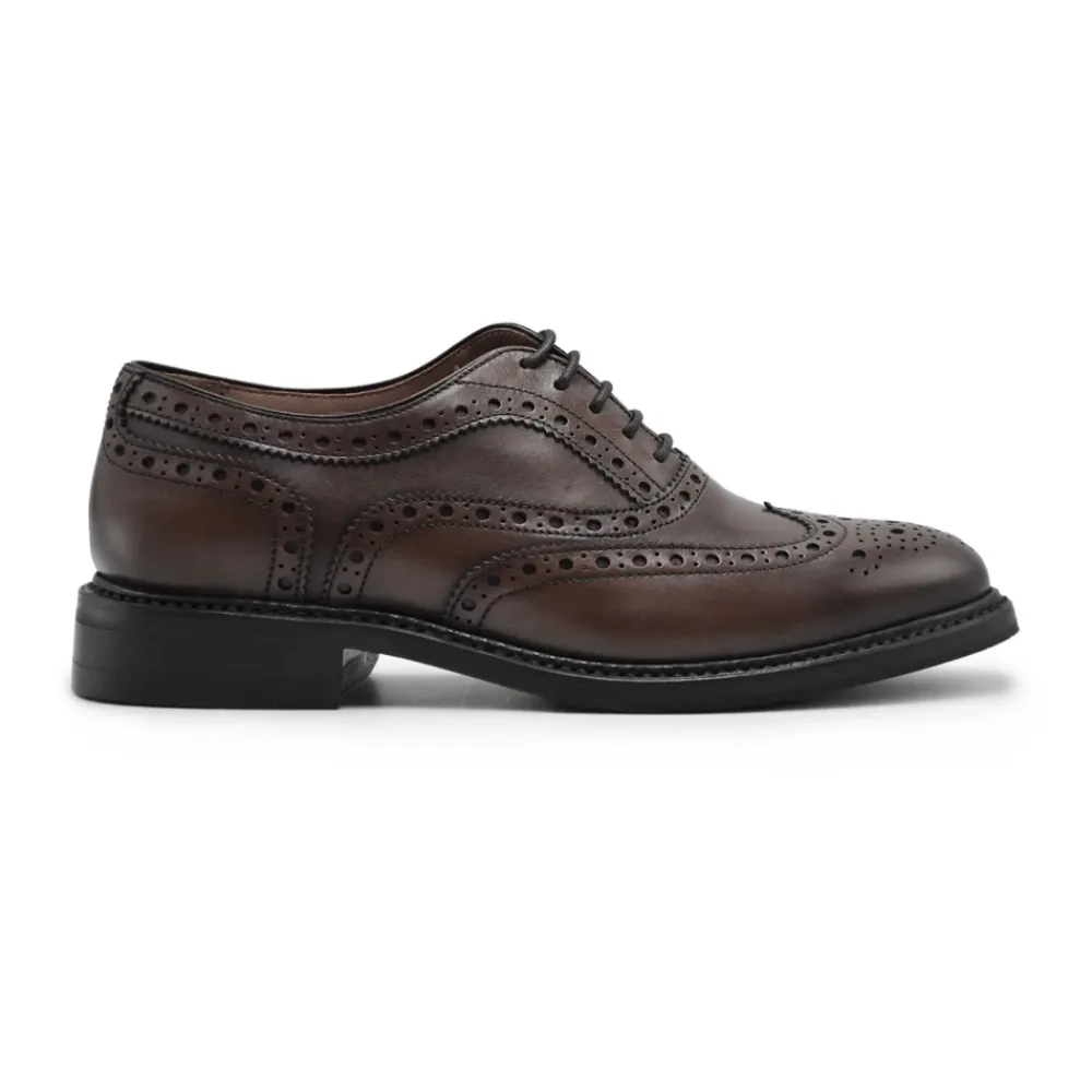 Snøresko^Berwick Lace-up Brogue Brun
