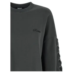 Sweatshirts^ROTATE Birger Christensen Lacing Crewneck Grå