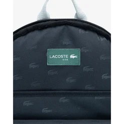 Tasker<Lacoste 3-lags rygsæk med penalhus Sort