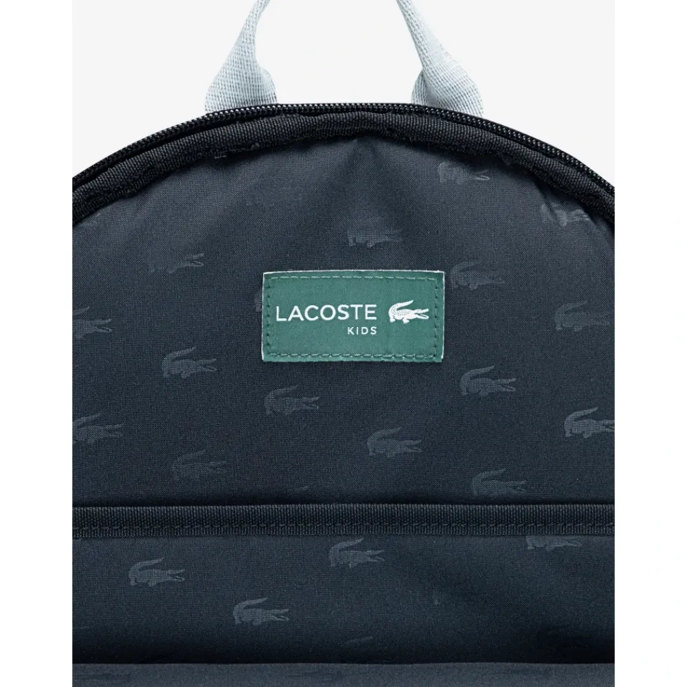 Tasker<Lacoste 3-lags rygsæk med penalhus Sort