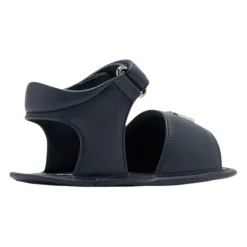 Sandaler<Dolce & Gabbana Lambskin Nappa sandaler med DG-logo Blå