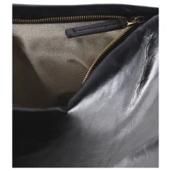 Clutch^Bottega Veneta Lammeskinds Læder Clutch Sort