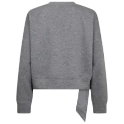 Sweatshirts|Striktrøjer & Sweatere^Co'Couture LanceCC Belt Sweat Grå