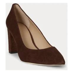 Pumps|Stiletter<Ralph Lauren Lanette Block-Heel Pumps Brun