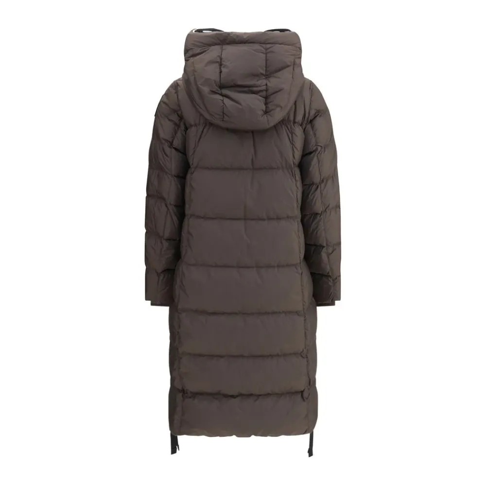 Frakker<Parajumpers Lang hættedunjakke Brun
