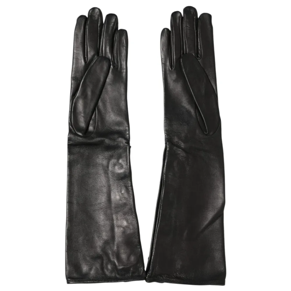 Handsker|Handsker<Dolce & Gabbana Lange Handsker Sort