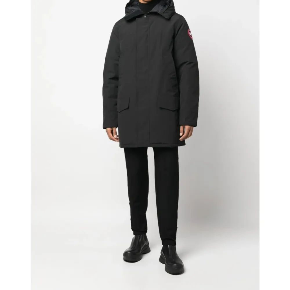 Frakker<Canada Goose Langford Parka Sort