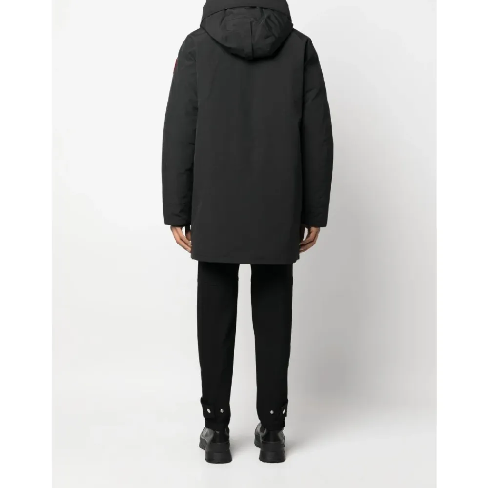 Frakker<Canada Goose Langford Parka Sort