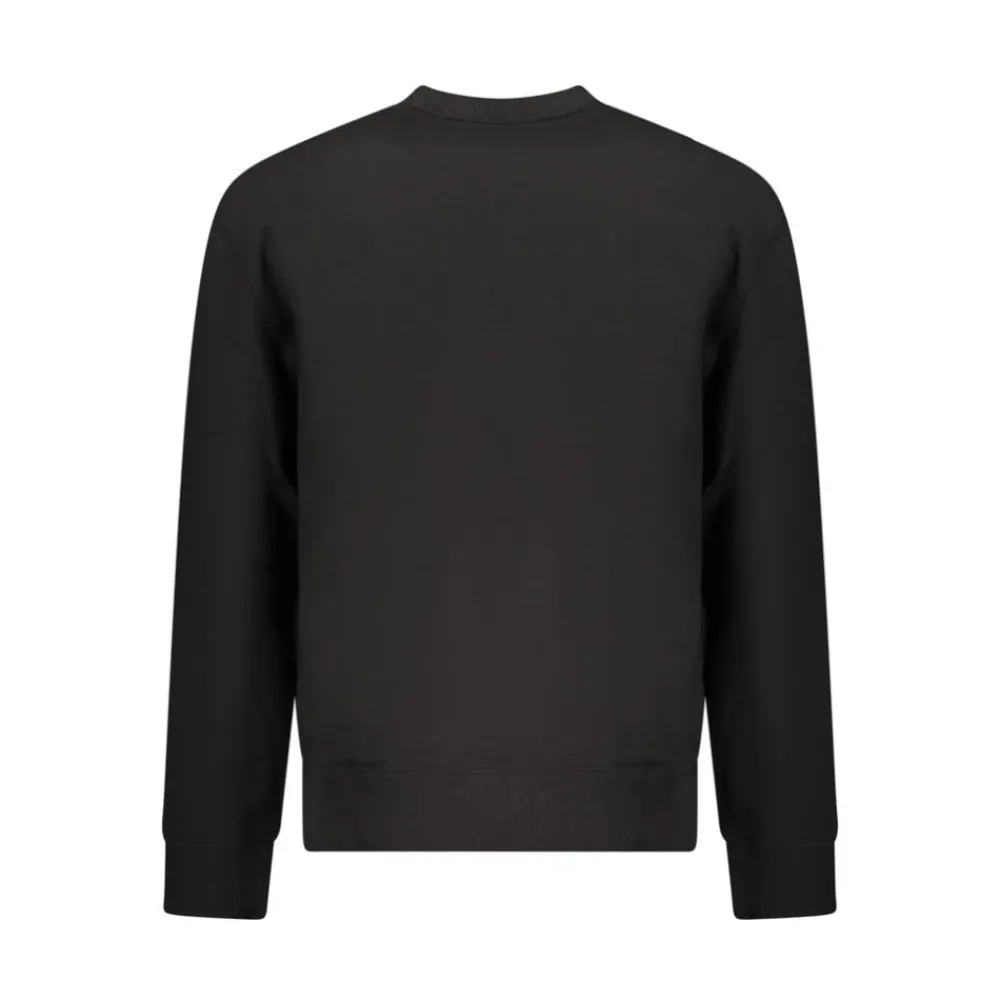 Sweatshirts^Calvin Klein Langærmet sweatshirt Sort