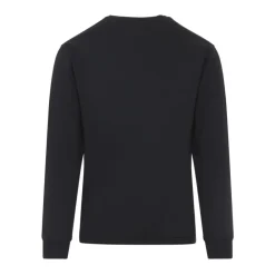 Trøjer|Sweatshirts<Stone Island Langærmet sweatshirt med mærke Sort